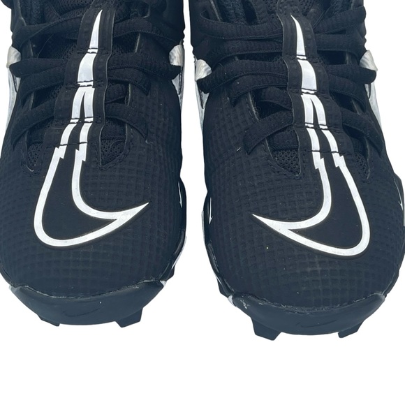 Nike Alpha Fastflex Youth Kids Athletic Outdoor Sport Cleats Black Size 12 - Picture 9 of 11